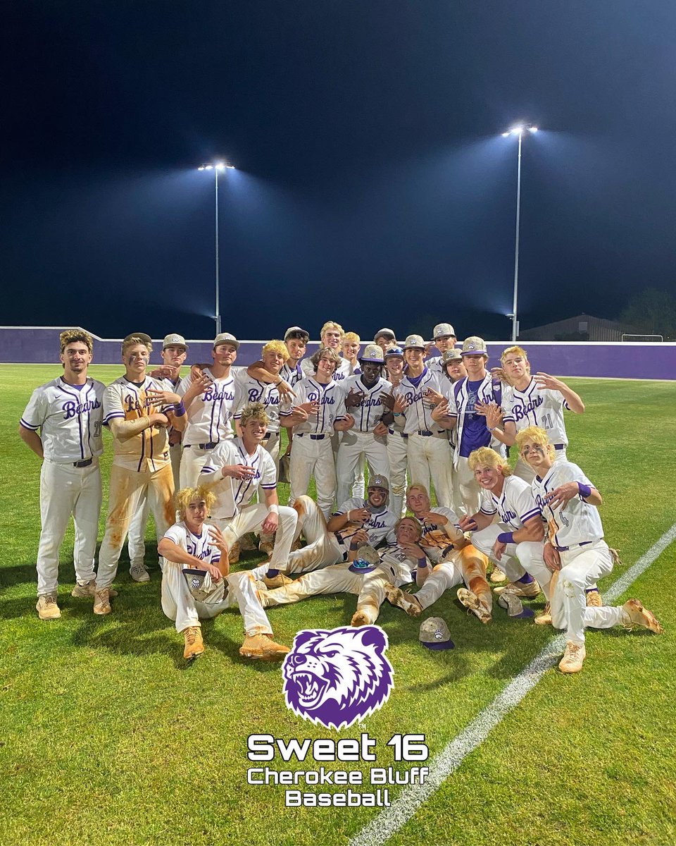 BluffRecruitss's tweet photo. Next Stop…Sweet 16

Game 1: 9-1
Game 2: 16-10
#WeDontBluff https://t.co/f7Gn78oCVe