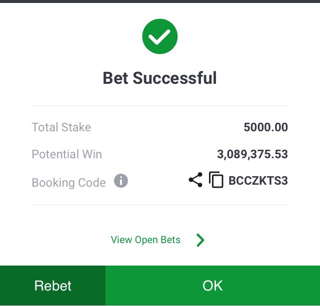 TheRealCEOAmber's tweet photo. BCCZKTS3 200 odds. please stake responsibly. Have a great day. 😘💋 https://t.co/MSaSJCMicI