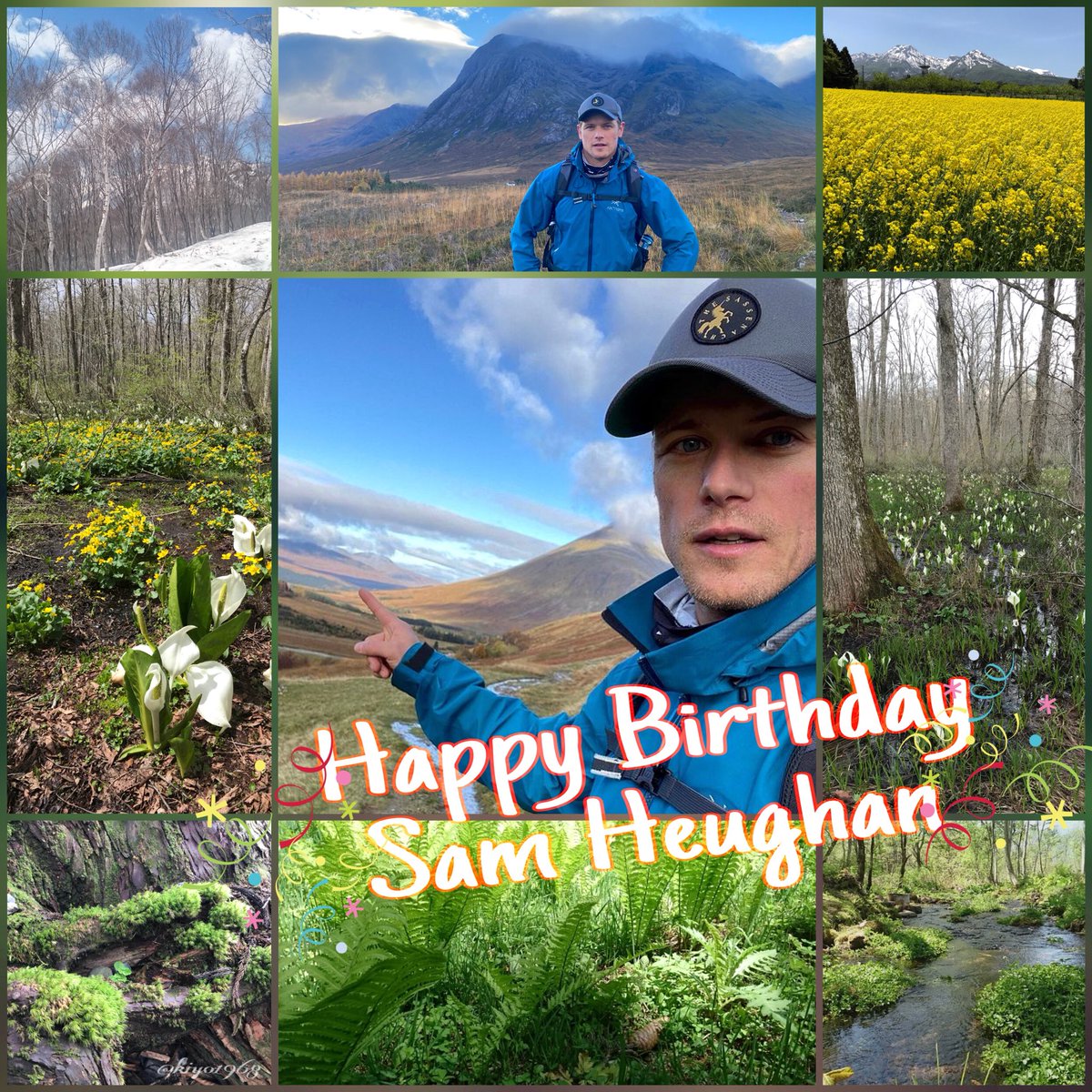 Happy Birthday !🎂 🎉🎁 @SamHeughan May this year be the best of your life.