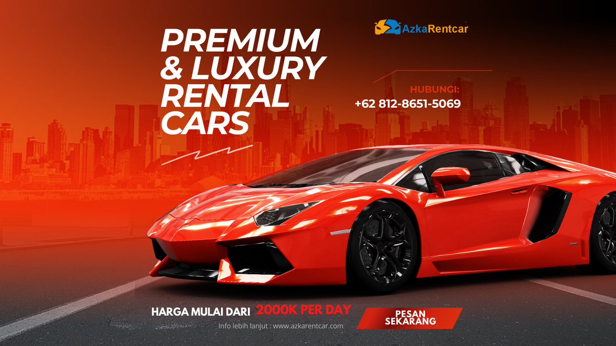 AzkaRental's tweet photo. Rental Mobil Avanza Depok | Azka Rent Car Jakarta
(https://t.co/175slqbpu7)
Cepat, Aman, dan Terpercaya.
Armada Kami:
- Mobil Keluarga
- Mobil Premium
- Supercar
- Antar-Jemput Bandara
- Travel
Hubungi Kami:
Website : https://t.co/BZEJkhHkrC
Tel/WA : +62 812-8651-5069 https://t.co/itQ7qnhcLo