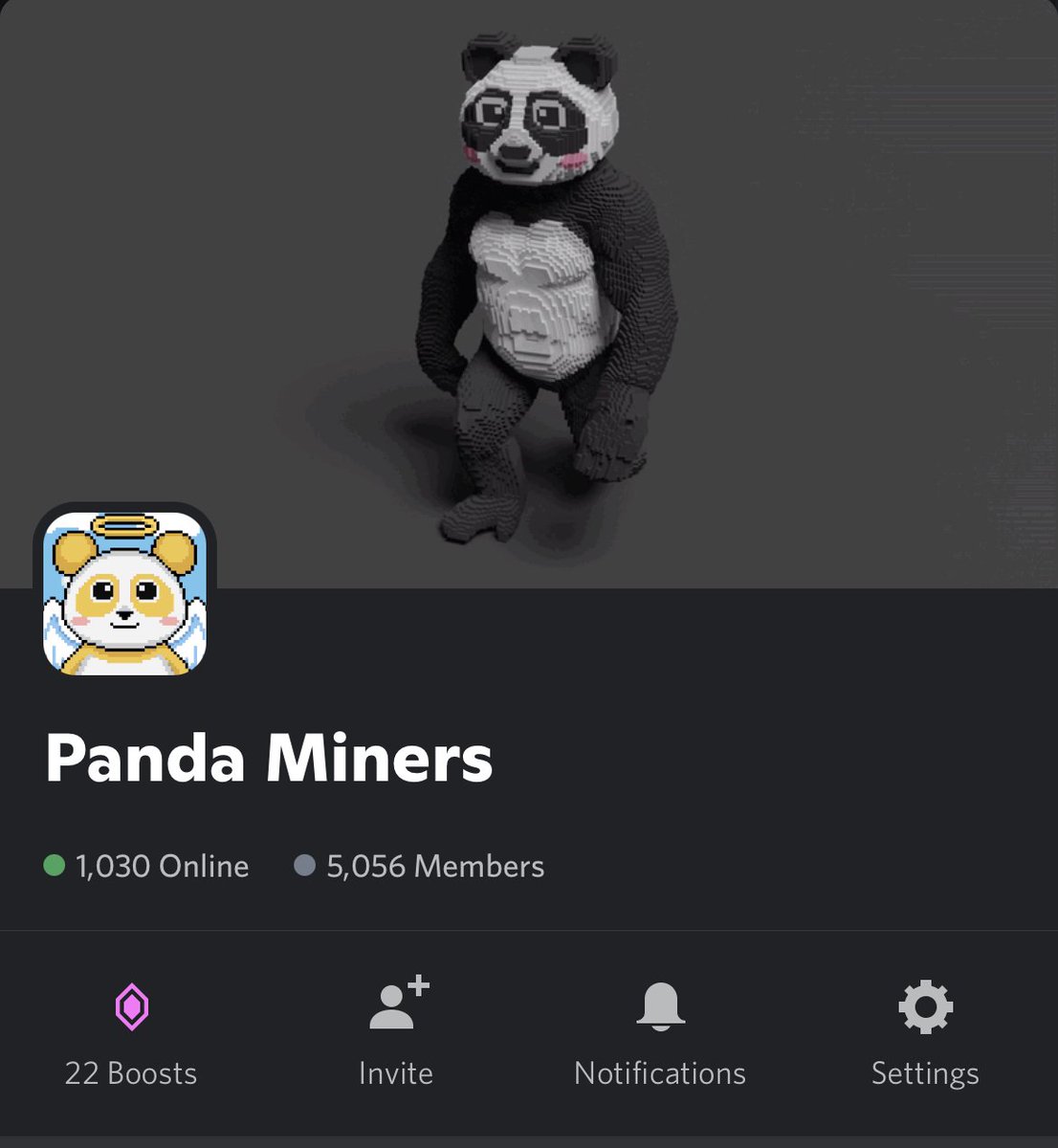 Panda Miners NEW account tweet media