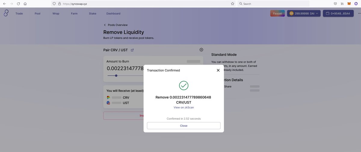 BasiriNaser's tweet photo. The best trading project, I'm sure in the future they will dominate the market.
@syncswap
#L222 #zkSync #Layer2 #ZKRollup #testnet #Ethereum #DeFi https://t.co/nXQUnXFmc7
