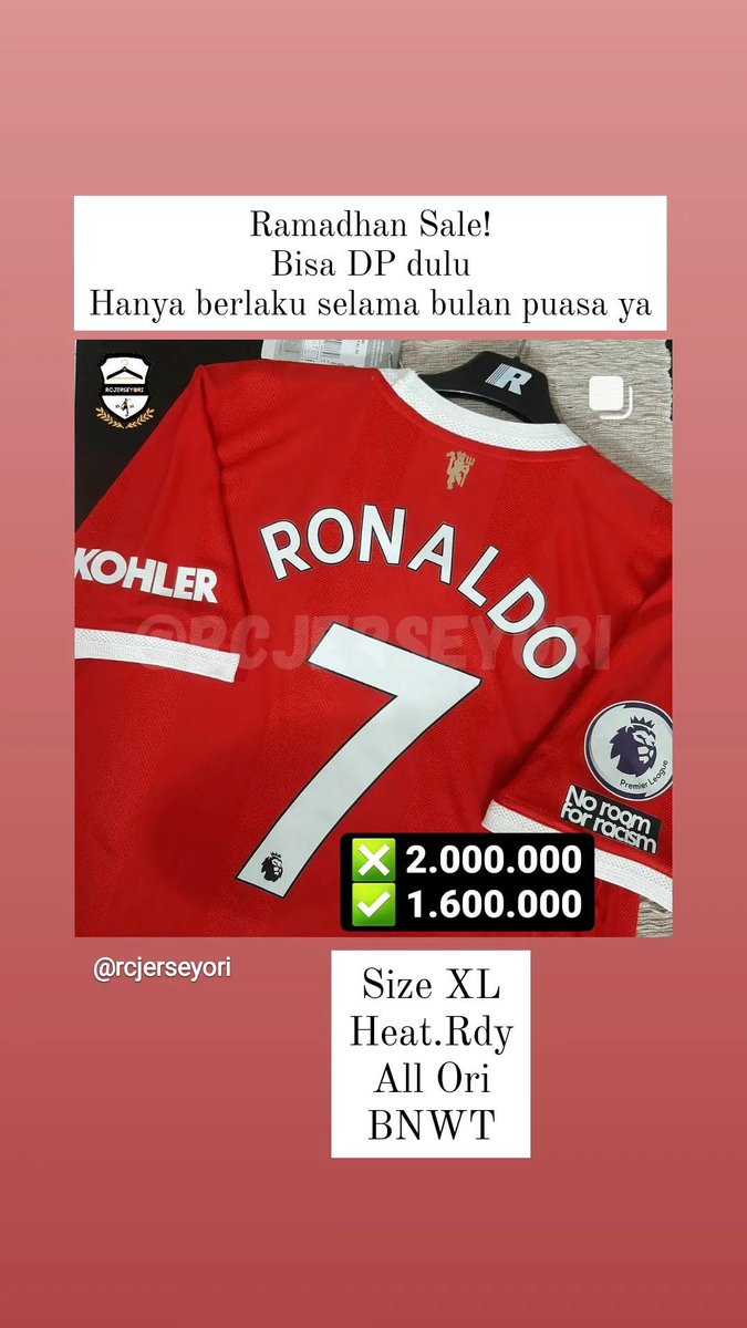 #RCJerseyOri Football Shop tweet media