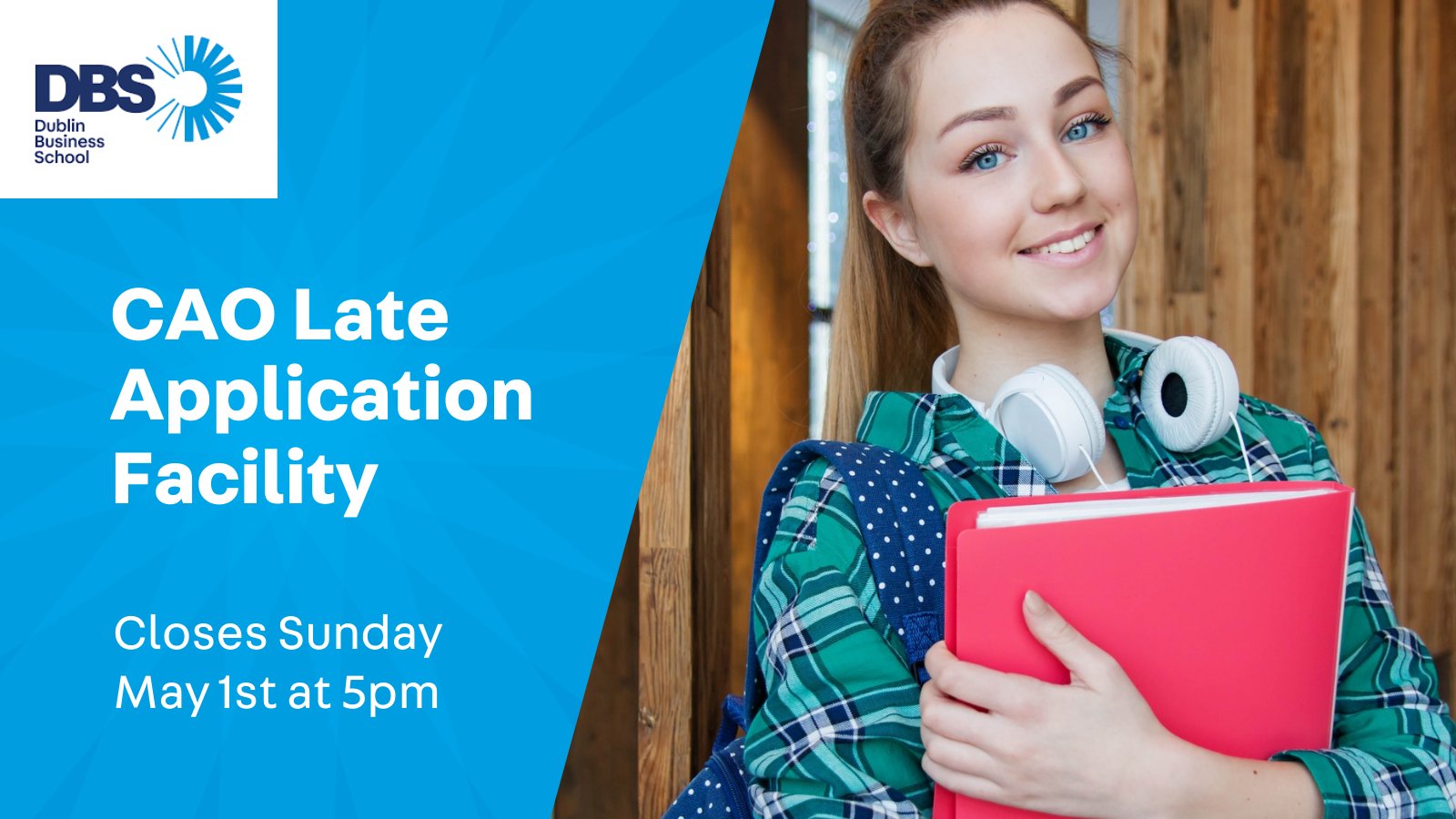 DBS on Twitter "The CAO late application facility is open until