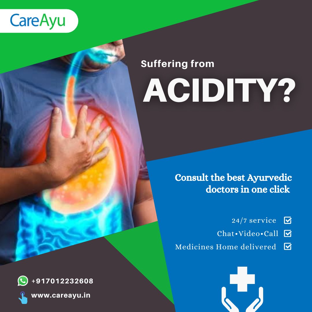 careayur's tweet image. Manage acidity with Ayurveda.
Consult qualified Ayurveda doctors online and get your medicines delivered home
careayu.in
Whatsapp-: +917012232608

#acidity #acidityrelief #acidityproblems #health #gas #digestion #healthyfood #healthylifestyle #ayurveda #guthealth