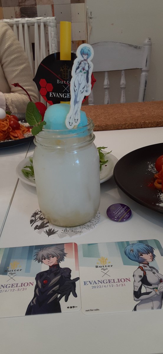 ATHRUN613's tweet photo. エヴァ食べにButterさん行ってきました❤ #Buttr https://t.co/heeujFOQ8d