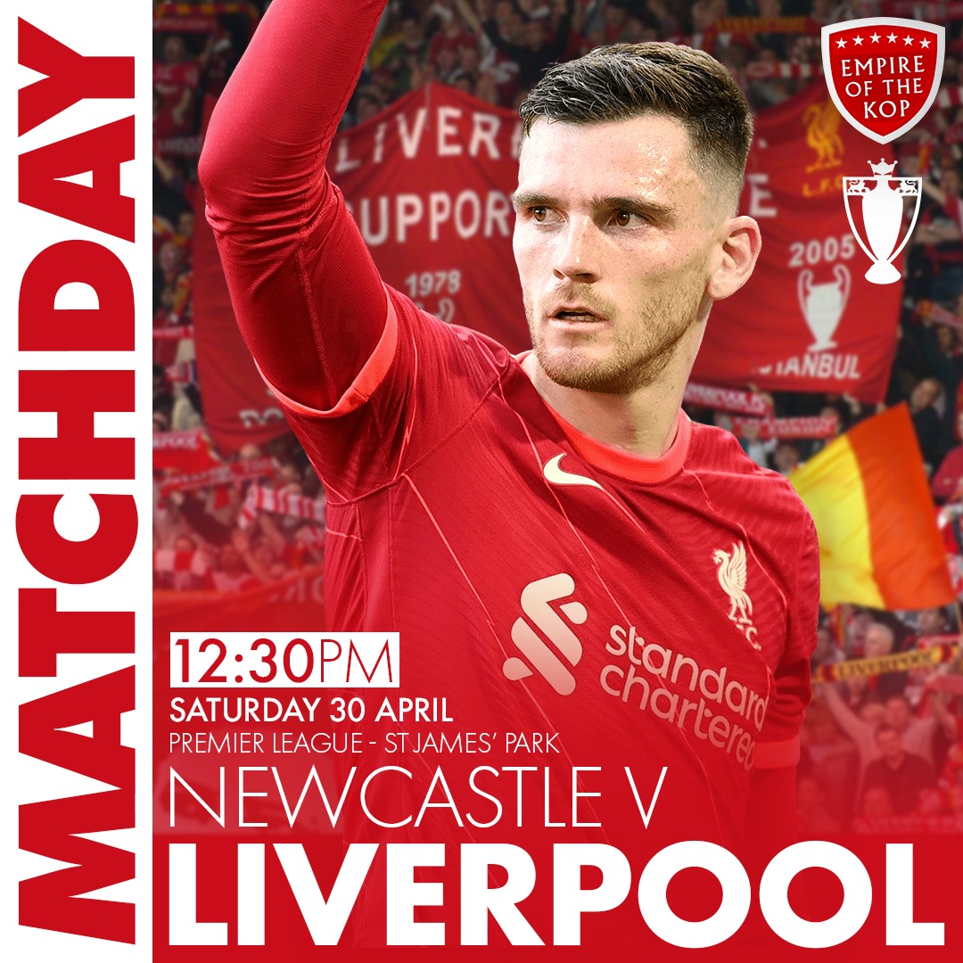 It's matchday, Reds! 🔴 #LFC 

Share with us your thoughts and score predictions for today 👇 👇