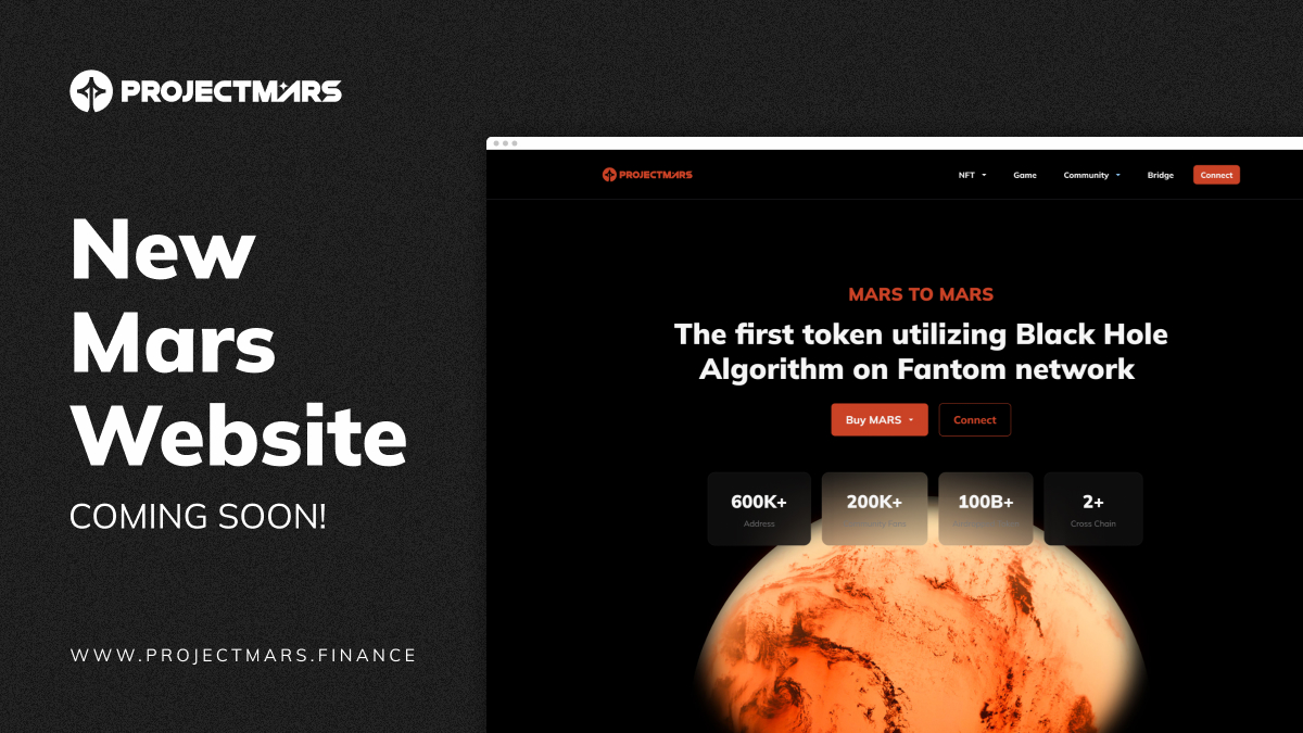 💎20,000,000 $MARS giveaway celebration!💎 
🔥V3 Website is COMING!🔥

Complete 3 steps to enter 👇
1⃣Like♥️
2⃣Retweet🚀
3⃣Follow🔥

(MAKE SURE YOU’RE FOLLOWING SO WE CAN DIRECT MESSAGE YOU)

🎉RANDOM AIRDROP to followers🎉
#MARSTOMARS #PROJECTMARS #MARS