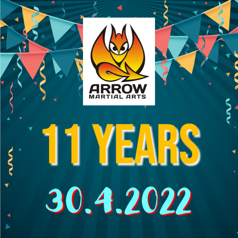 ArrowMartial's tweet photo. Happy 11th anniversary to us! Thank you to our supportive community of students, parents, instructors – and everyone who considers themselves part of the Arrow family. 💖 https://t.co/B65AABOIqo