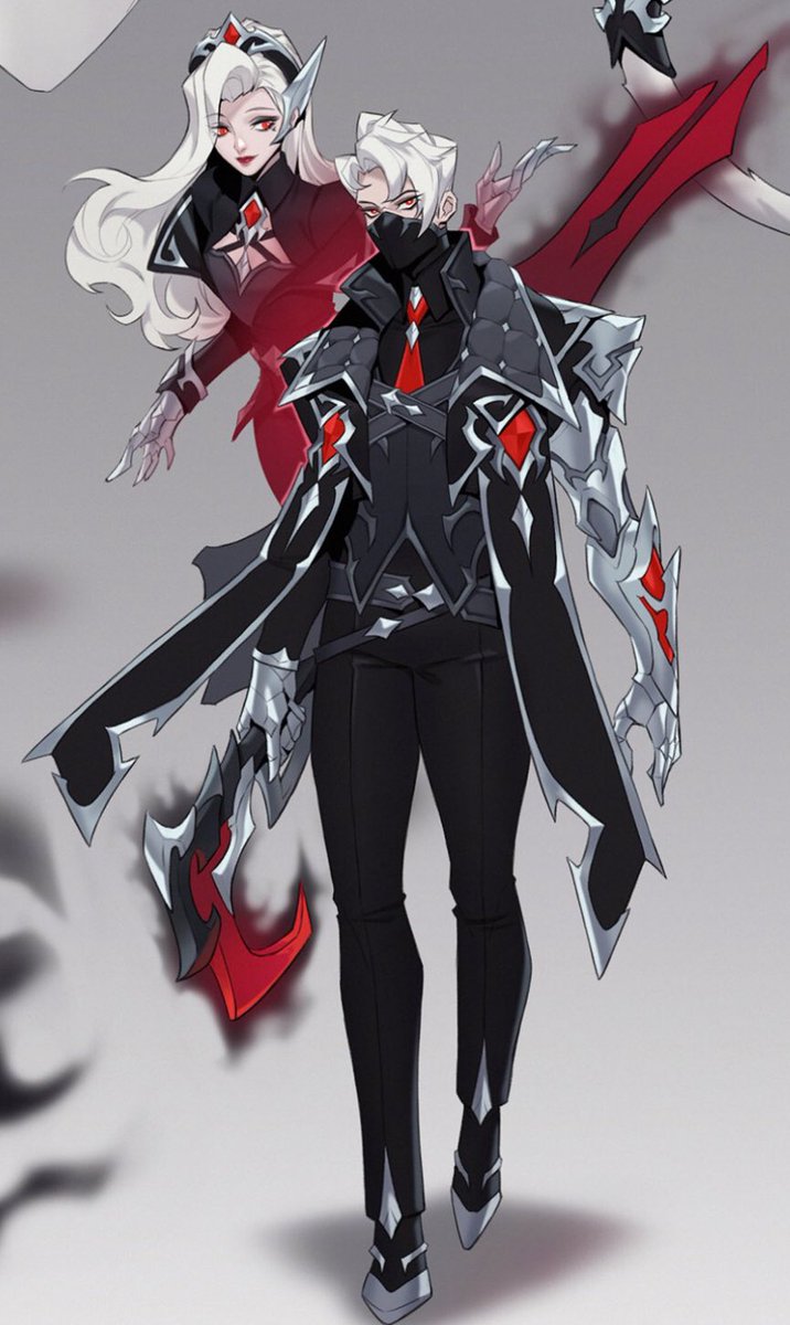 Dailyphel's tweet photo. Early aphelios edg concept exploration!
this gives me debonair vibes, what do y’all think?🤔
#aphelios #alune https://t.co/Gt5WuTL3OG
