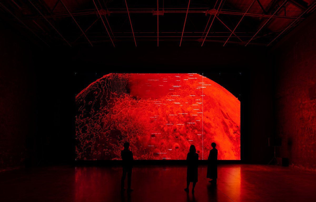 hirosaki_moca's tweet photo. Ryoji Ikeda | solo exhibition, Hirosaki Museum of Contemporary Art, 2022
Ryoji IKEDA
data-verse 3
2020
photo:Takeshi Asano
#ryojiikeda #codexedition
#池田亮司 #弘前れんが倉庫美術館
#弘前 #青森 #美術館 #青森アート5館 https://t.co/I3TD3n3Xqj