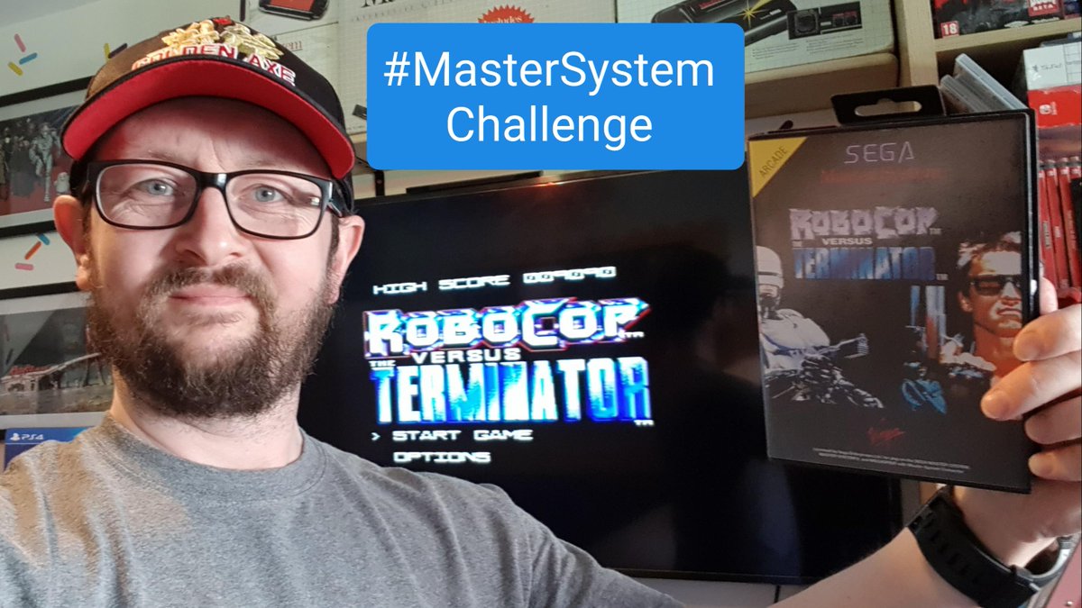 New #MasterSystemChallenge is live for the Bank Holiday weekend and we're on:

RoboCop Vs The Terminator on #Sega #MasterSystem 8bit style on NORMAL MODE - Hi Score

Full rules in the video below and my run. All welcome. Emulation Welcome, no save states.

youtu.be/OtwKMNAyT48