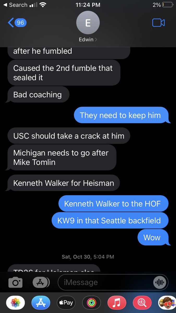 Mr_Quezada's tweet photo. Six months ago, I predicted that @Kenneth_Walker9 would be a Seahawk. Seattle selected KW9 at pick 41 earlier today. 

KW9 to Seattle ✅
KW9 to HOF     🤔
#GoHawks https://t.co/FCh9xODHvV