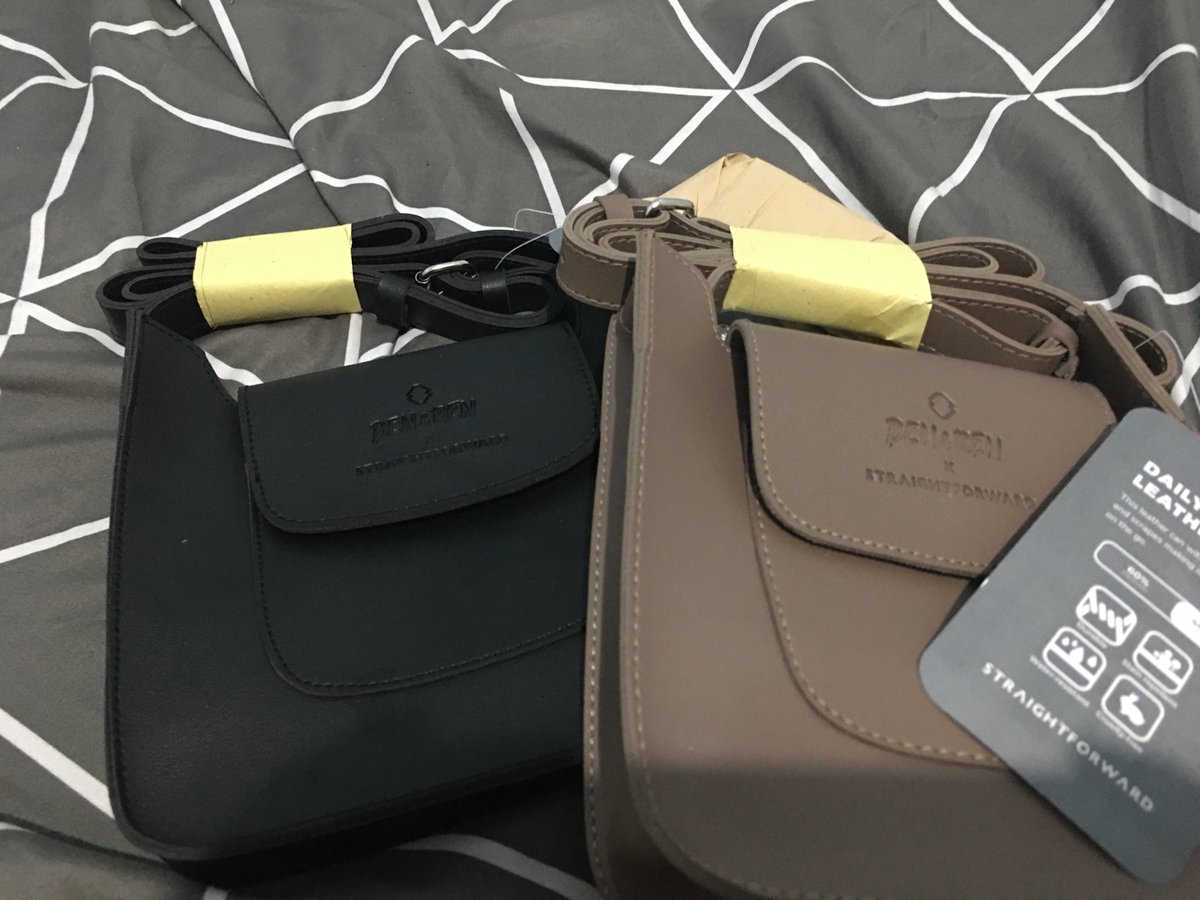 sheeynvirus's tweet photo. Agiik, ang swerte ko naman. Thanks for this Ben &amp; Ben bags. https://t.co/kI7emsO0bg