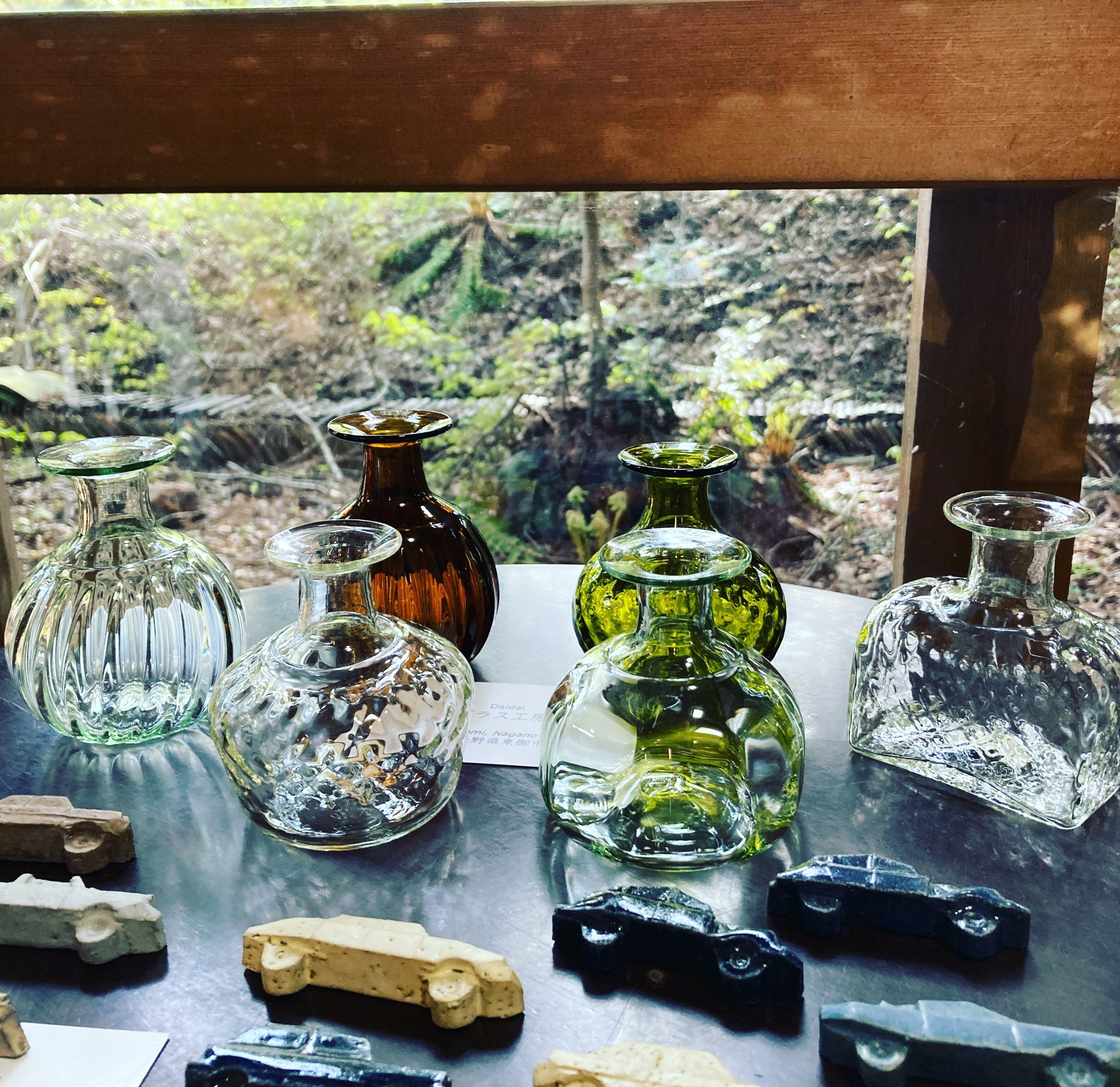 うつわの店 軽井沢 醉器 ガラス工房 橙さんの 野の花小瓶 軽井沢の野花 を一輪飾るのにぴったりです 一輪挿し 信濃追分文化磁場油や 軽井沢の花 ガラス工房橙 T Co Xjuycwwjdv Twitter