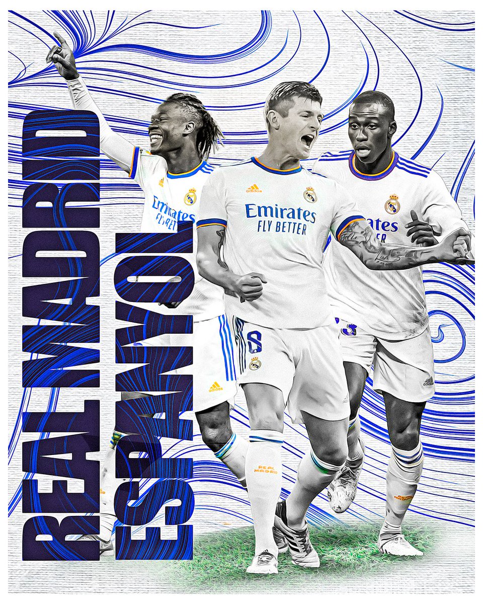 🏆 ¡A UN PUNTO DE LA 35ª!
⏰ 16:15 CEST
🆚 #RealMadridEspanyol