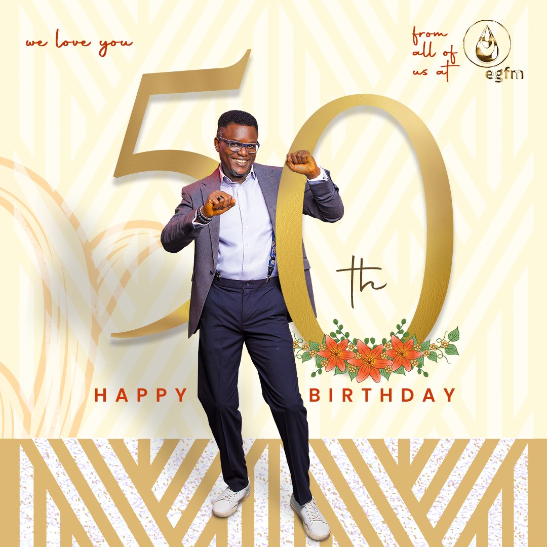 EGFMfountain's tweet image. Halleluyah💃💃💃💃! It is Pastor Moses Omokhafe's Golden Jubilee🎉🎉🎊🎊
With a joyful heart full of praise, we give thanks to God for raising a good soldier of Jesus Christ and a tireless labourer in the Lord's vineyard. 

Thank you sir for exemplifying an order of service (1/3)
