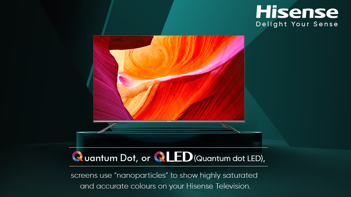 Hisense_IND's tweet image. Here's your answer to what's new about our QLED TV!

It is the sensational Quantum Dot Technology - a feature that significantly increases the output quality of the television and ensures a delightful viewing experience for you! 

#Hisense #HisenseTv #HisenseQled