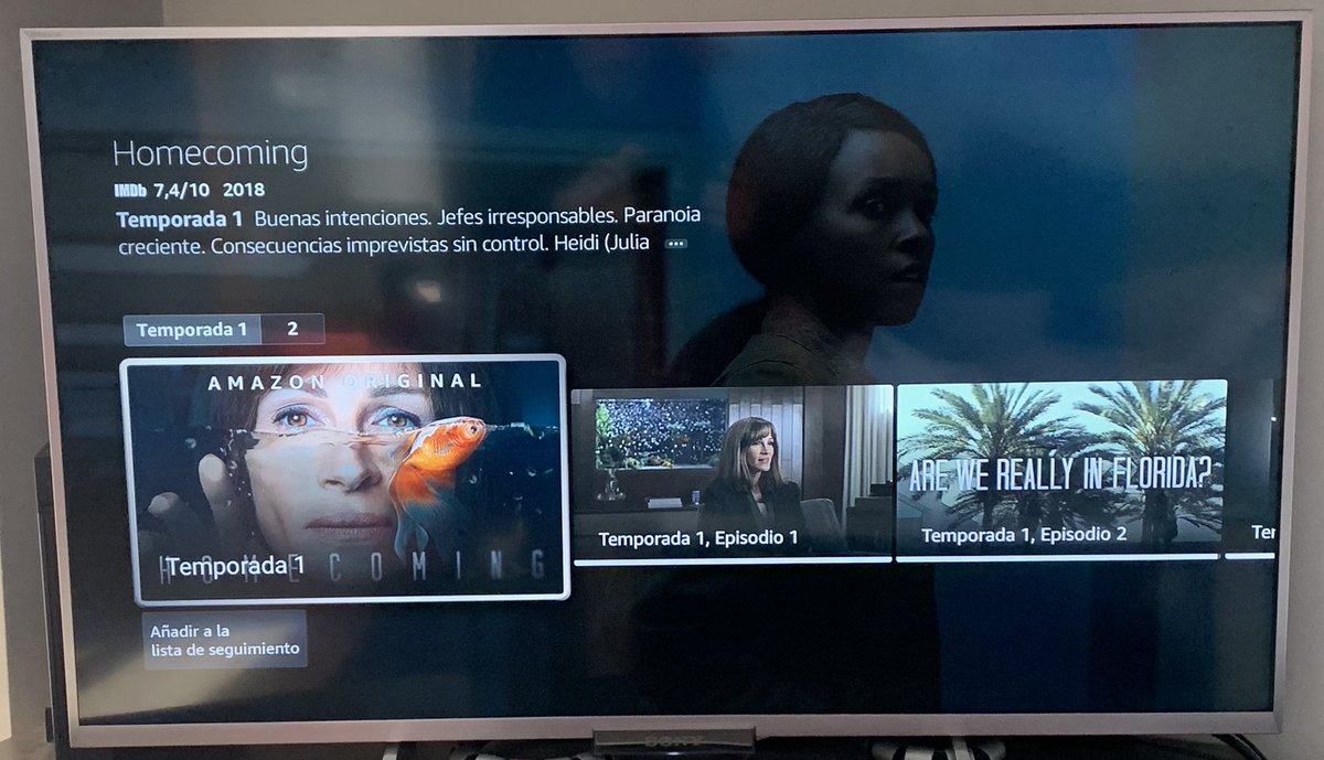 miexperienciac2's tweet photo. Y como todo no puede ser leer y escribir, aquí os dejo con lo último que he visto. Primera temporada de “Homecoming”. ¿La habéis visto? ¿Qué os ha parecido?
#homecoming #primevideo #series #seriesprime #cine https://t.co/Yx01JlD9NR