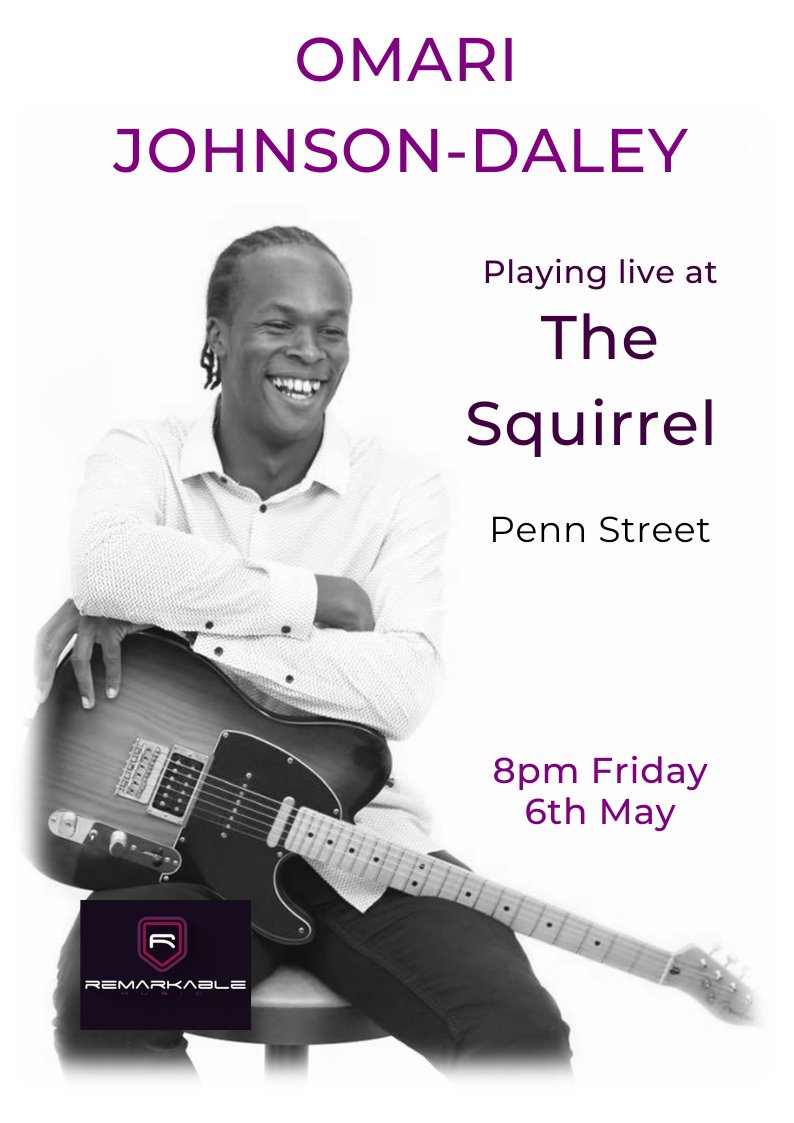 This Friday the 6th May we welcome back Omari Johnson-Daley, we love this guy, who can forget the party he played at last time, it was awesome!
