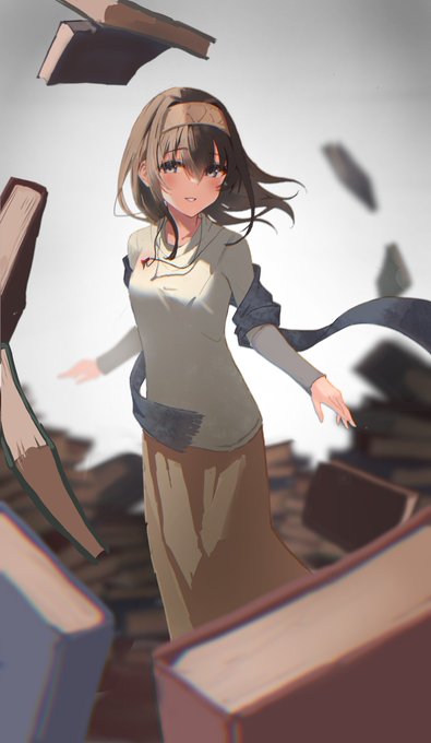鷺沢文香のtwitterイラスト作品