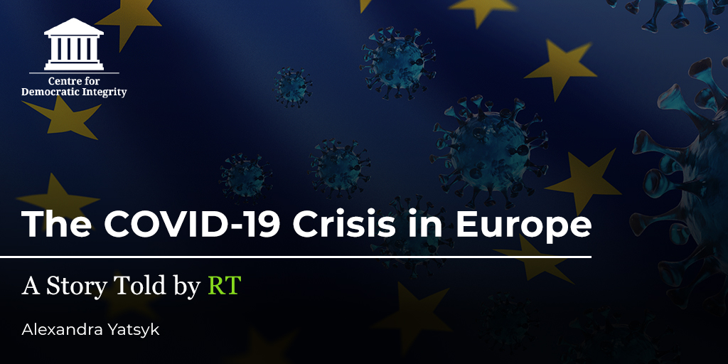 Alexandra Yatsyk's @SachaYat contribution to our publication project 'RT in Europe and beyond' explores how different editions of RT covered the COVID-19 pandemic in French, German, Spanish and English languages: democratic-integrity.eu/the-covid-19-c…