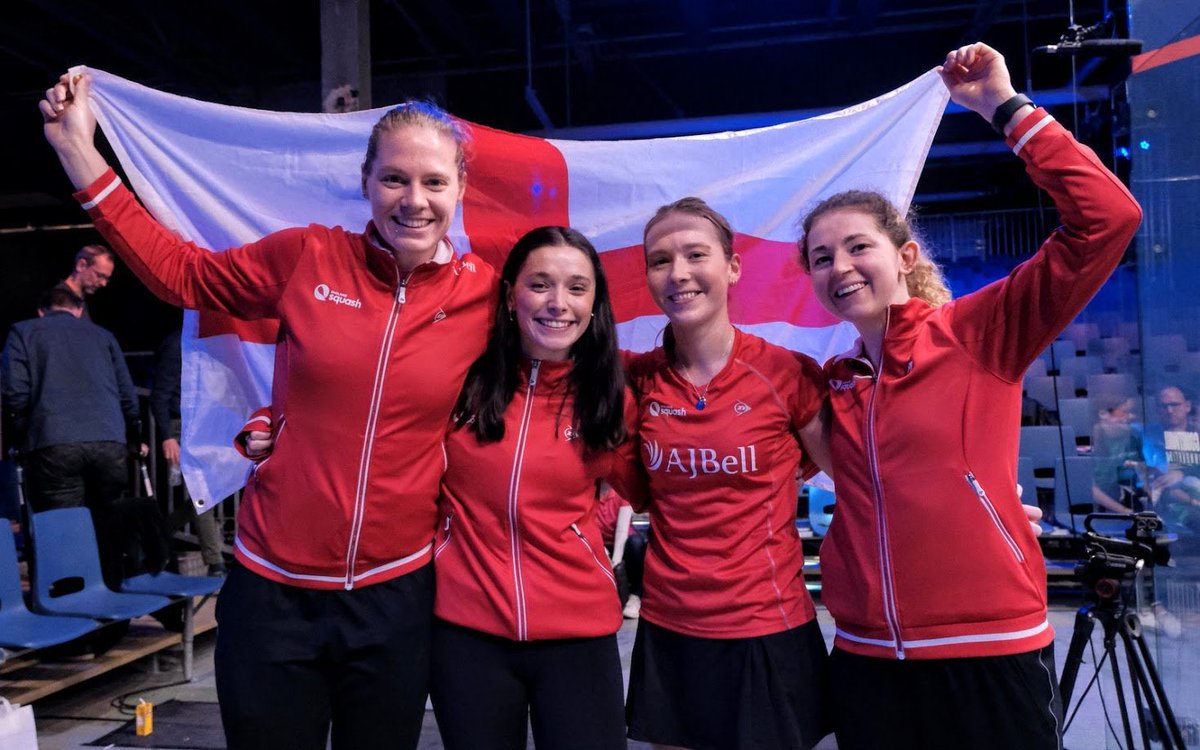 Your @EuroTeams2022 Champions ❤️

#RallyTogether #squash #sport