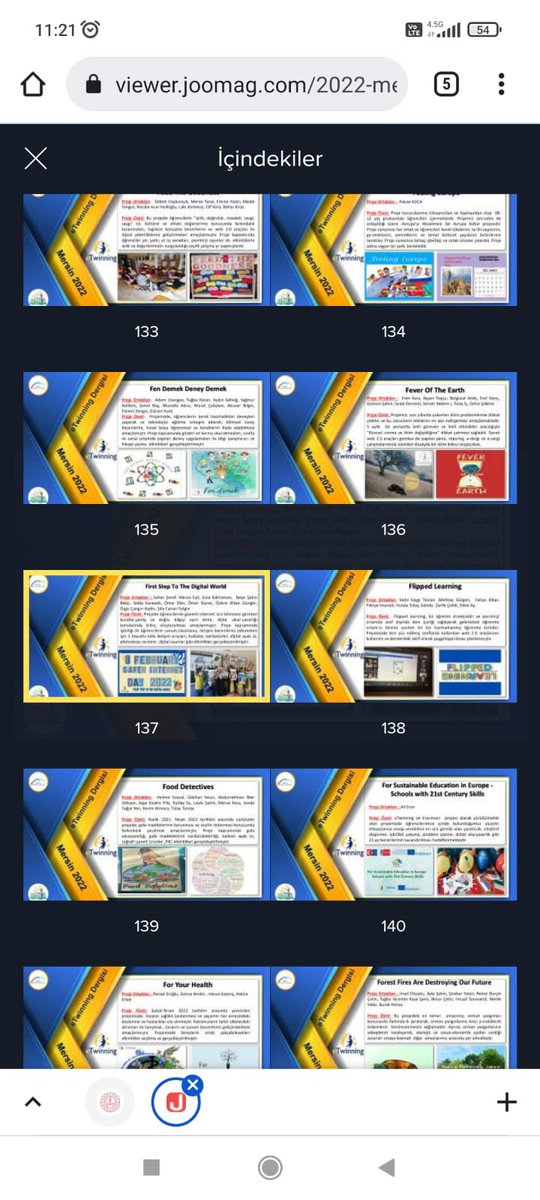 firststep_world's tweet photo. Projemiz Mersin Milli Eğitim Müdürlüğü eTwiinning dergisinin 137. Sayfasinda yerini aldi.Our project took its place on page137 of Mersin Directorate National Edication Magazin @AdemKoca46 @eTwinningEurope @eTwinningMersin @eTwinningDestek @eTwinningAL @tretwinning @eTwinningRO https://t.co/5GFoOHTPVd