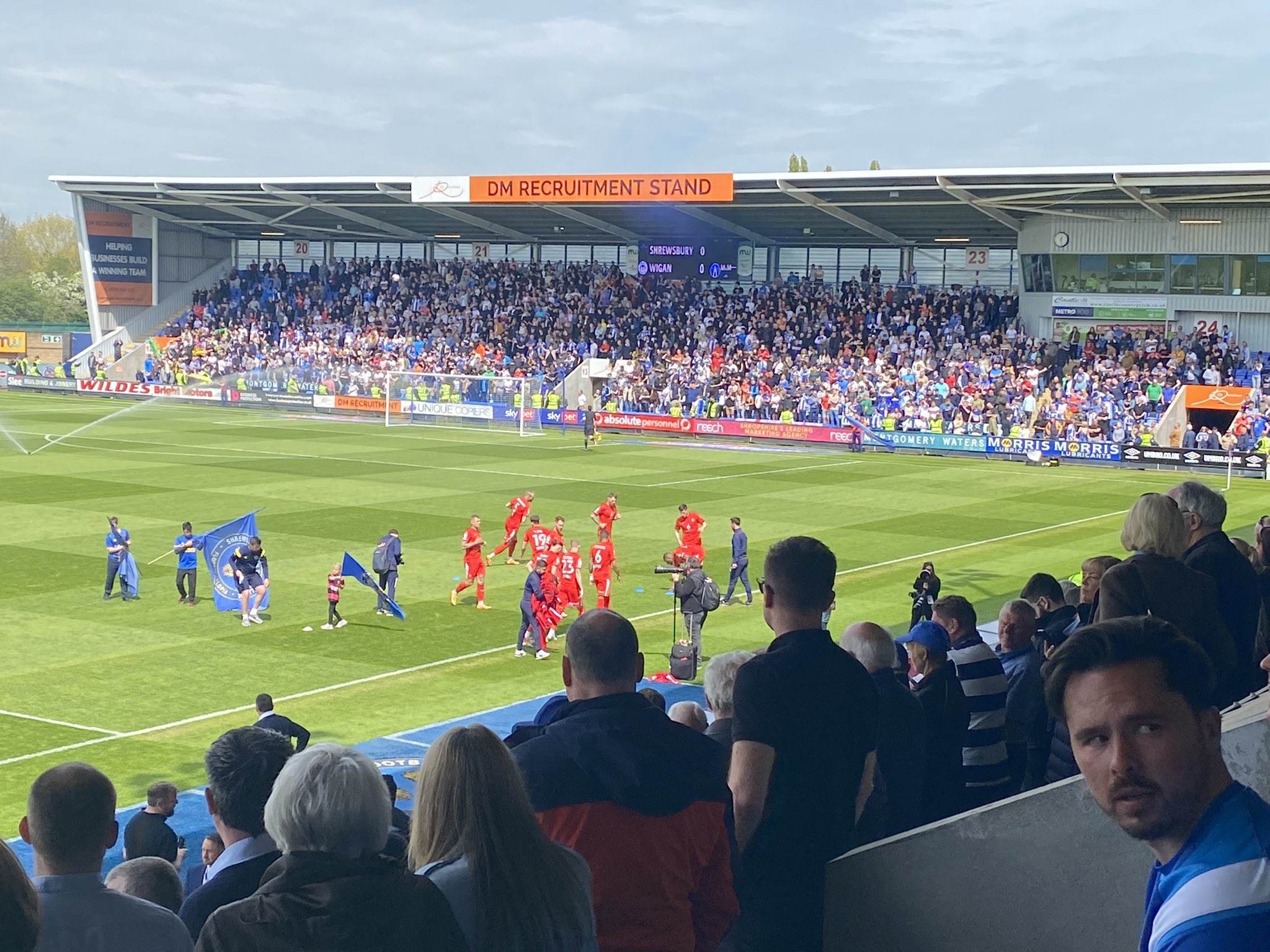 The Away Fans on Twitter "1,600 Wigan fans at Shrewsbury today. WAFC