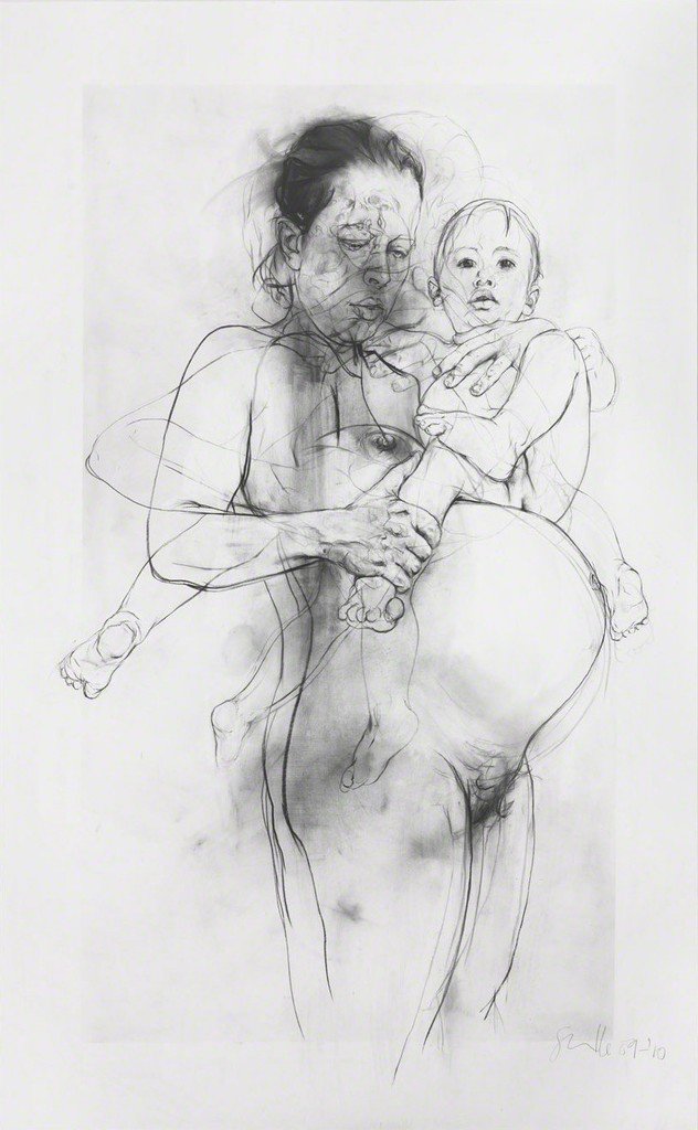 RT @womensart1: Jenny Saville, Reproduction drawing II, 2009-2010, Pencil on paper #WomensArt https://t.co/MwgxMrlf7U
