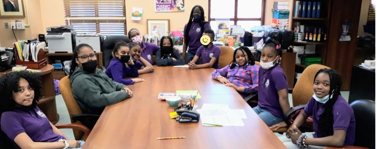 The PS 12 Kindness Committee and Green Team met with Principal <a href="/ShamikaWatson4/">Shamika Watson</a> and Ms. Kowal to continue their advocacy for energy conservation. Students discussed their plan of action for PS 12 and how to get others involved.
