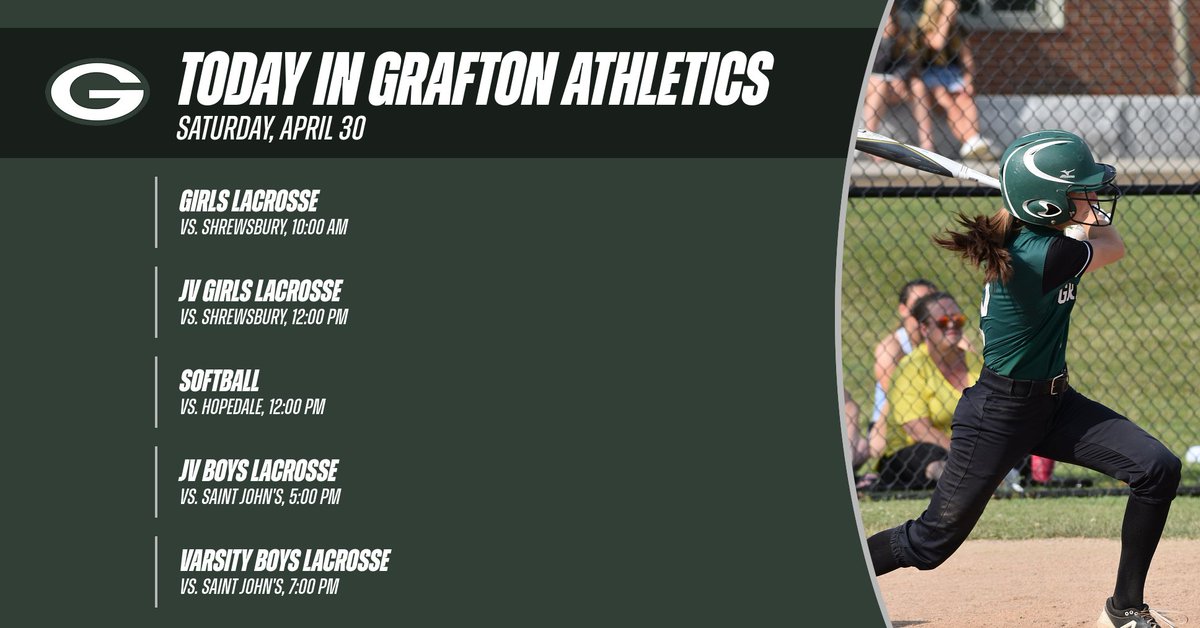 GraftonAD's tweet photo. The Saturday Slate At The Swamp Is🔥! GO GATORS!!

GLAX Live Stream (Varsity Only):
https://t.co/ne5h5f4OZ9

BLAX Live Stream (Varsity Only):
https://t.co/NwTedr2Go8

#GoGators #TheSwampIsBack #GoGraftonGo https://t.co/pWwK5XCHUa