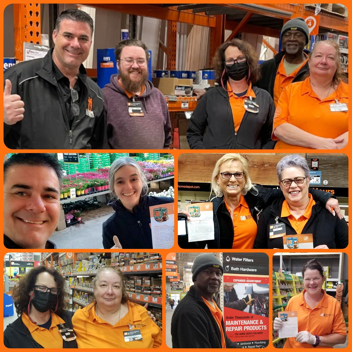 This week brought us many challenges, I'm so proud of our cheerful associates who met the challenges head on! 💯%  <a href="/DorelHD/">DorelBarbos</a> <a href="/tperez1120/">Teofilo Perez</a> <a href="/wilkie_cindy/">Cindy Wilkie</a> <a href="/RobG3HD/">Robert Goss</a> @Vic_Henry_Roofs <a href="/JennNJM/">Jenn Hardy</a>   #livingourvalues 
9️⃣7️⃣4️⃣ #METteam