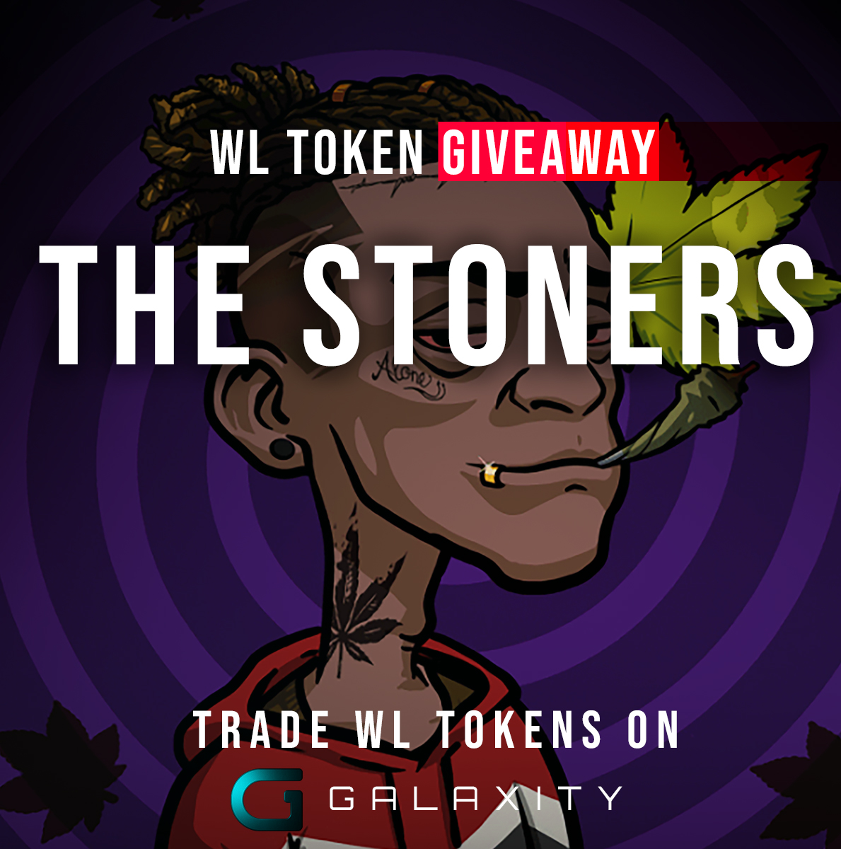 Cyber Hustlers (@galaxityio) on Twitter photo 🎁GIVEAWAY🎁
Prize
3x The Stoners WL token
To win 1 WL token
1️⃣RT, like this post
2️⃣Follow <a href="/Galaxityio/">Cyber Hustlers</a> and @TheStonersOnSol
2 winners will be selected from
-Those who List WL token for 20H+
-Buy or Sell a WL token on galaxity.io marketplace!
#SolanaNFT #NFT 🎁GIVEAWAY🎁
Prize
3x The Stoners WL token
To win 1 WL token
1️⃣RT, like this post
2️⃣Follow <a href="/Galaxityio/">Cyber Hustlers</a> and @TheStonersOnSol
2 winners will be selected from
-Those who List WL token for 20H+
-Buy or Sell a WL token on galaxity.io marketplace!
#SolanaNFT #NFT