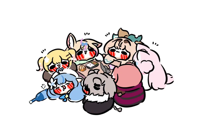 #今月描いた絵を晒そう 