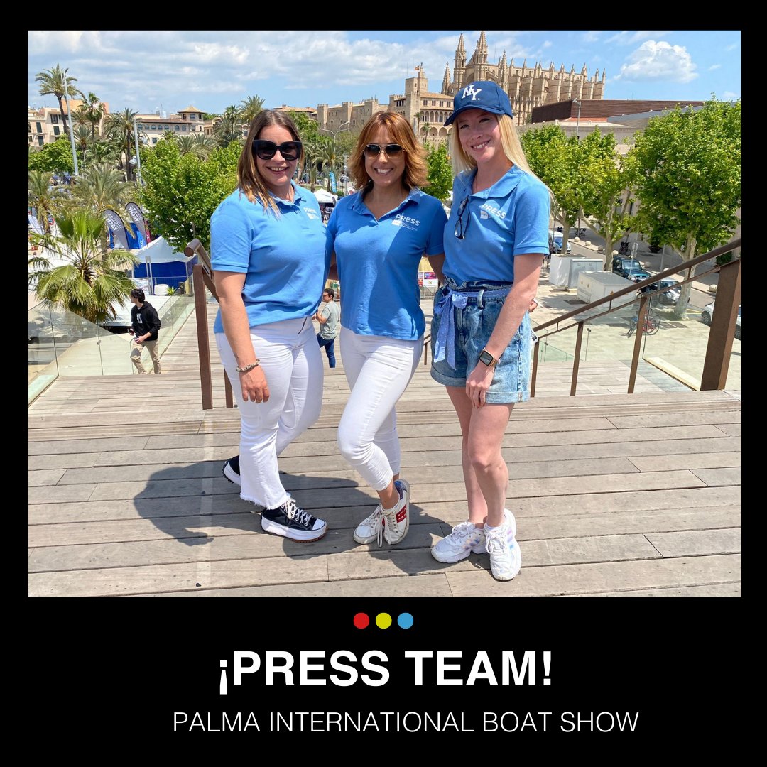 AgenciaCOM365's tweet photo. 🤗Es un orgullo pertenecer al equipo de comunicación del #PIBS22 ⛵@PalmaBoatShow 
🌊Son días muy intensos y de 💪🏼 mucho trabajo, pero del bueno.
⚓️Esperamos volver el año que viene 🥰
Gracias a todos los miembros del equipo de comunicación @IDIbalears  y al Salón Náutico ❤️💛💙 https://t.co/XBkk9MHle9