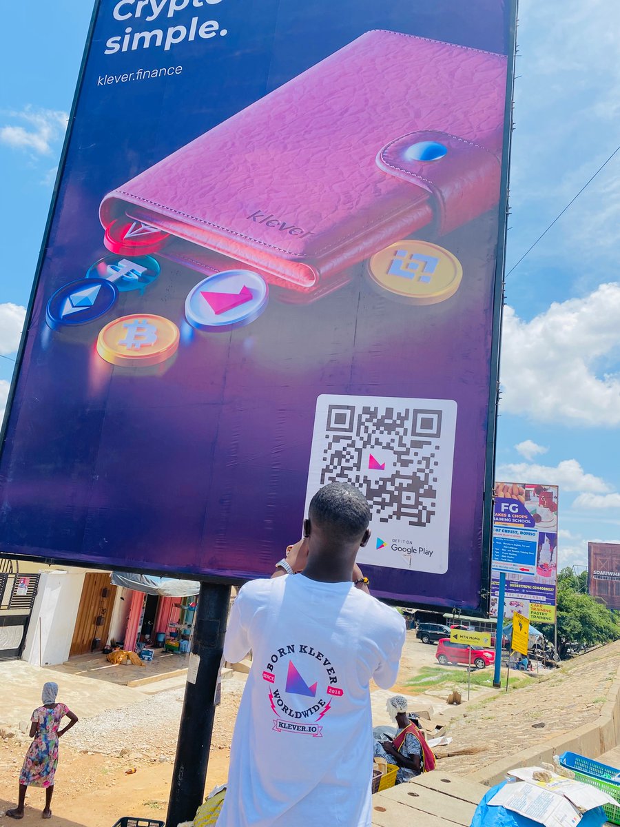 OnscoloAdjei's tweet photo. Good afternoon #kleverfam.....#Klever people do #klever things....Let's all help the project. We will smile together one day. #KleverGhana @klever_io @dio_ianakiara @mishalederman @aleachjr @snsjr @WarrenCManuel @jakewong1977 @SamTheCarpetMan @mathijsbok @jenajite https://t.co/jDy2rsdfaX