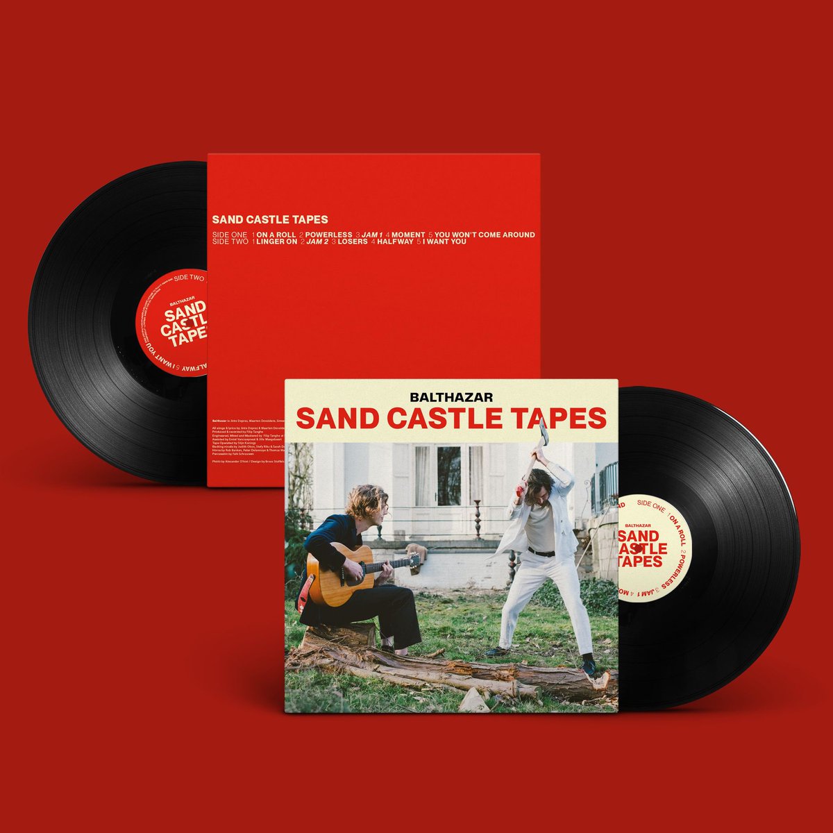 Excited to announce the vinyl release of our live EP “Sand Castle Tapes”, containing 8 live tracks we recorded during the lockdown, staying in a castle for a couple of days.

Out now on vinyl!