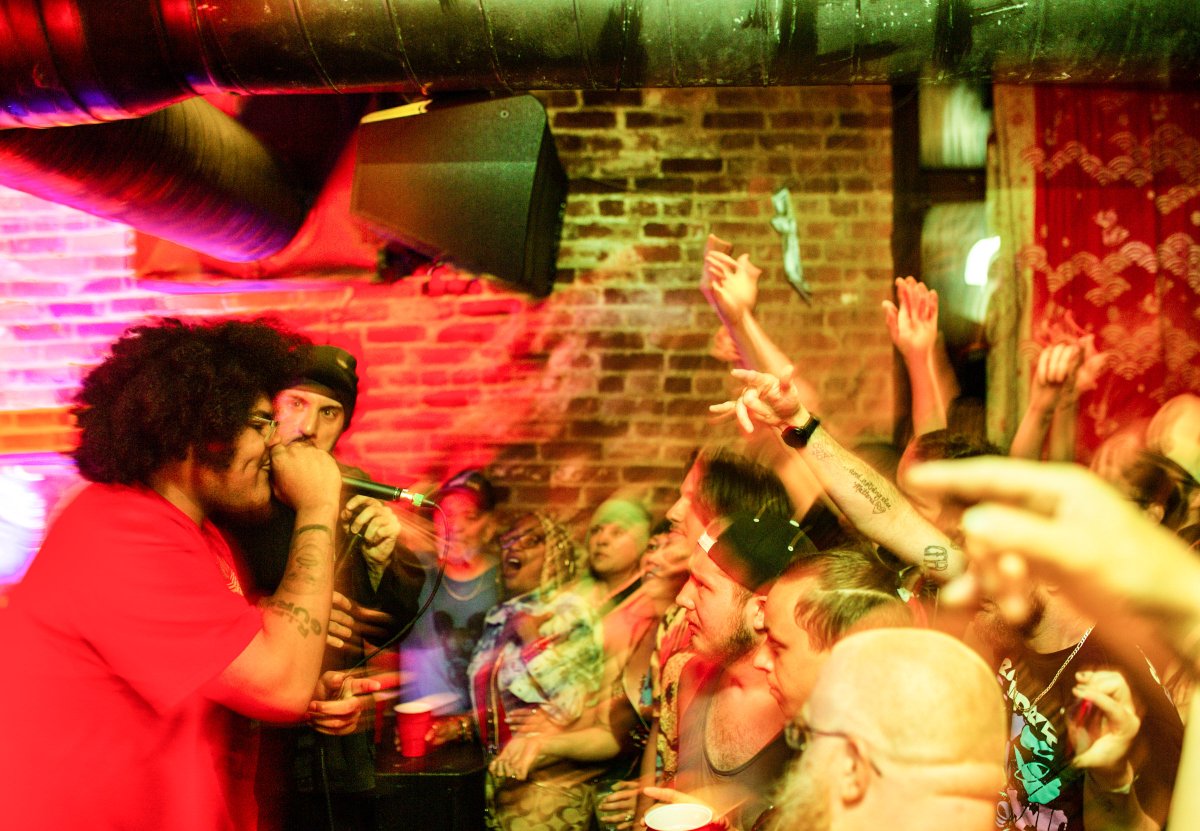 A-F-R-O and R.A. the Rugged Man (Columbus, OH on July 18, 2021).