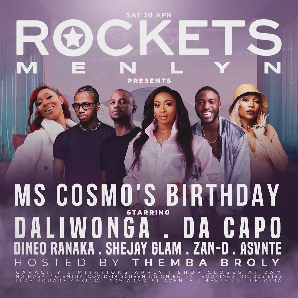 DjZanD's tweet photo. Let’s link up at the dance floor near you Tonight:
 
- Rockets (Menlyn)
- SUD (Soweto)
- Zig Zag (Springs)
- Crisp (Vosloorus)

#FourShots 🍶🍋🤪 https://t.co/iAzT3GyvVm