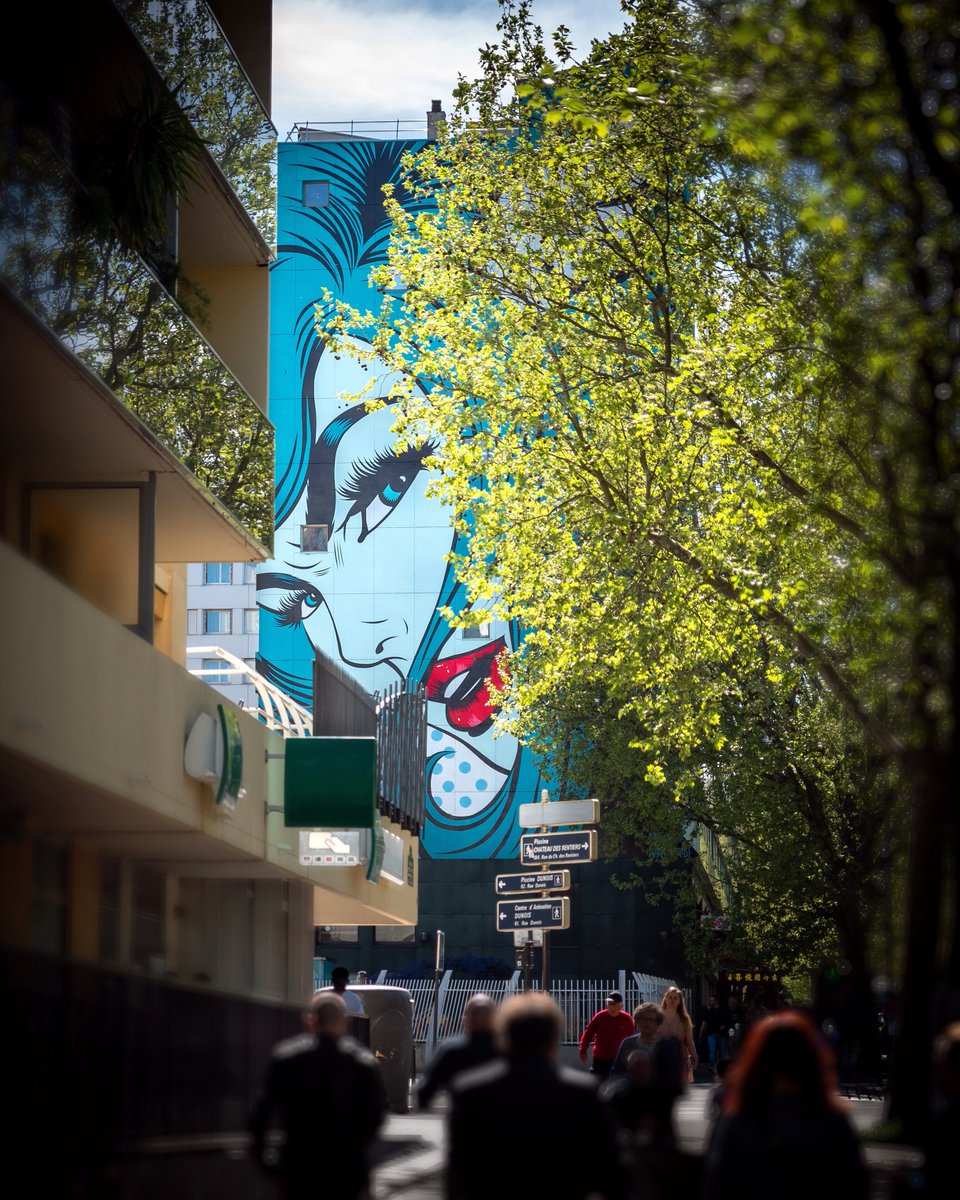 Chasing StreetArt / <a href="/DFaceOfficial/">D*Face</a> 
#streetart #streetphotography #paris #paris13 #murals