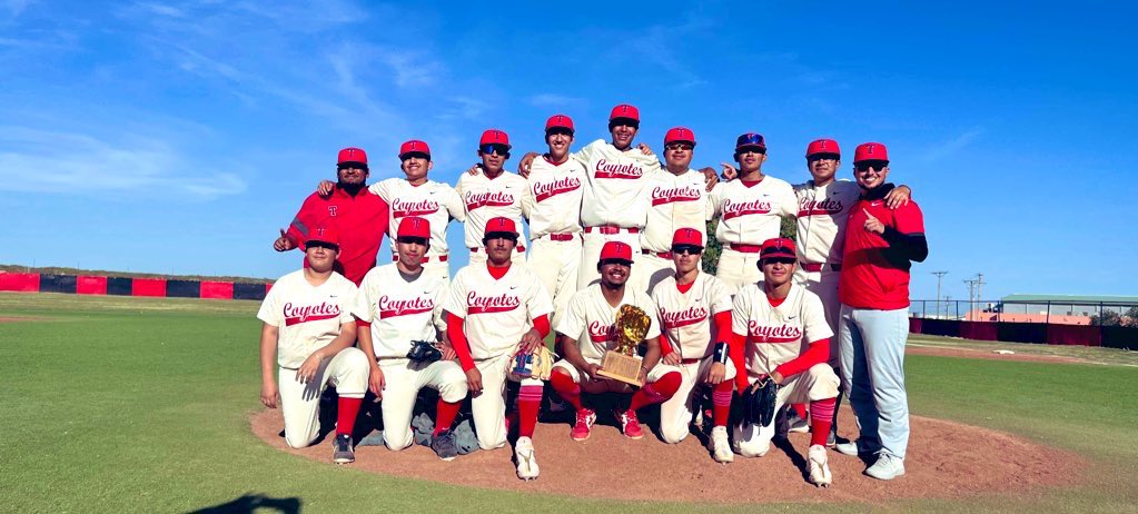 Tornillo Baseball (@tornillobaseba1) on Twitter photo 🚨 GAME DAY ALERT 🚨
LETS GOOOOO!! 💯🔥
Senior game!!! 🔥🔥🔥
Tornillo Coyotes
vs.
Alpine Bucks
⏰ 9:00 AM
📍 Tornillo High School “Culver Field”
Come out and support your Coyotes! 💯🔥
#PackMentality #PackMakingHistory
#TISDProud <a href="/TornilloISD/">Tornillo I.S.D.</a> <a href="/rvegab_TISD/">Rosy Vega-Barrio</a> 🚨 GAME DAY ALERT 🚨
LETS GOOOOO!! 💯🔥
Senior game!!! 🔥🔥🔥
Tornillo Coyotes
vs.
Alpine Bucks
⏰ 9:00 AM
📍 Tornillo High School “Culver Field”
Come out and support your Coyotes! 💯🔥
#PackMentality #PackMakingHistory
#TISDProud <a href="/TornilloISD/">Tornillo I.S.D.</a> <a href="/rvegab_TISD/">Rosy Vega-Barrio</a>