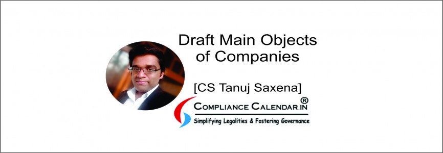 TheCCLIndia's tweet photo. Draft Main Objects of Companies 

Read the full article from [CS Tanuj Saxena] 

Link here  https://t.co/4Jj9b5Wfik https://t.co/8O7J6hzCti