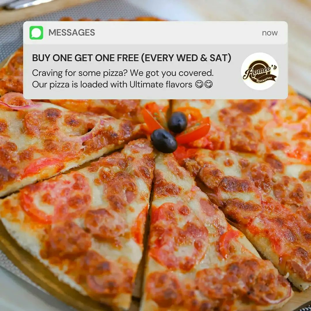 romeosdelights's tweet image. You made it to the Weekend,Tag someone you&apos;d want to share pizza with?🍕

👉Buy one get One free Today. Hurry while it lasts.😉 

#RomeosRestaurant | #pizztime | #Ntinda |
#Luzira | #Glovo | #ordertoday
