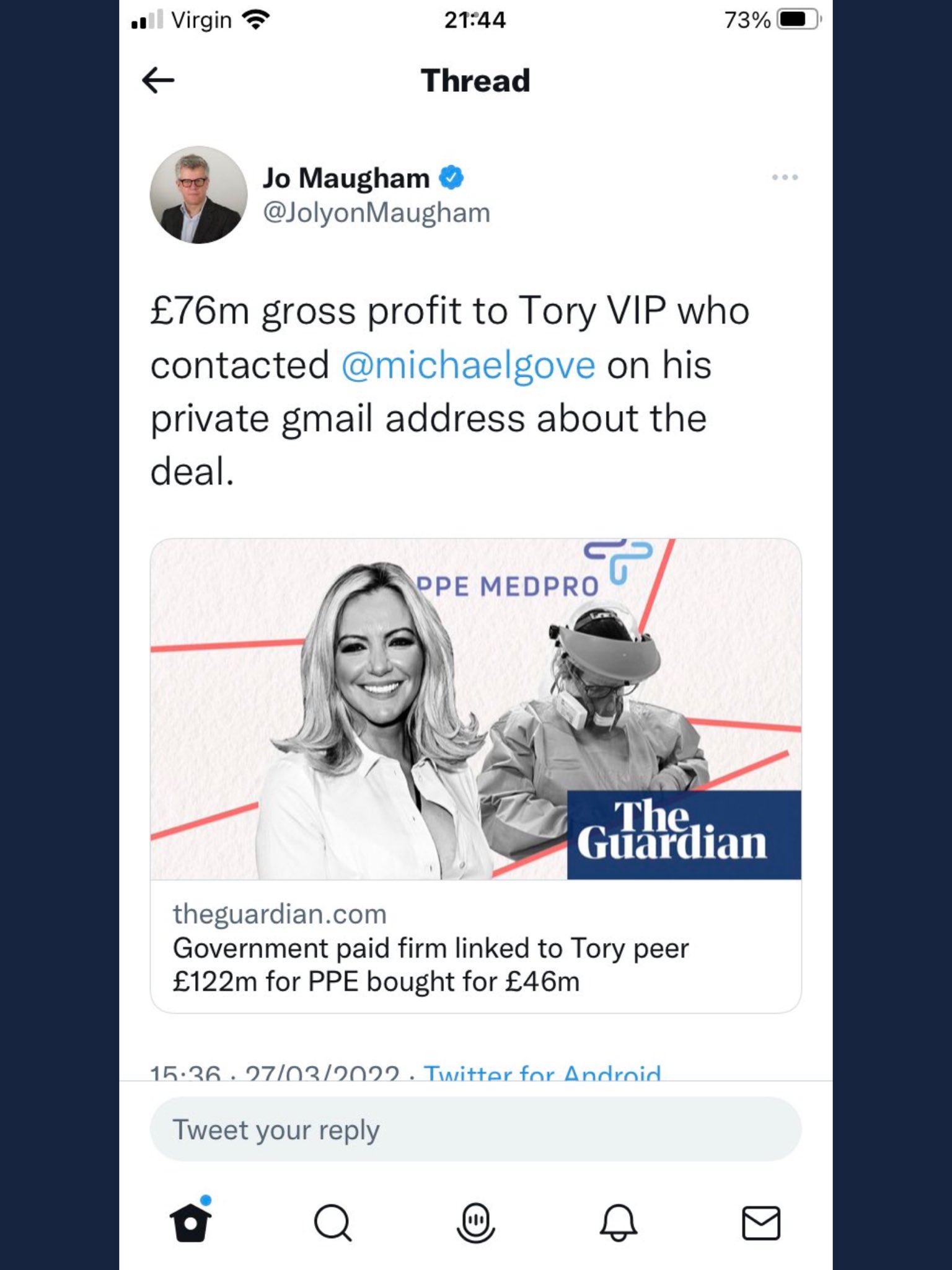 Freddie Johnson on Twitter "I see BBCNews are having a news blackout