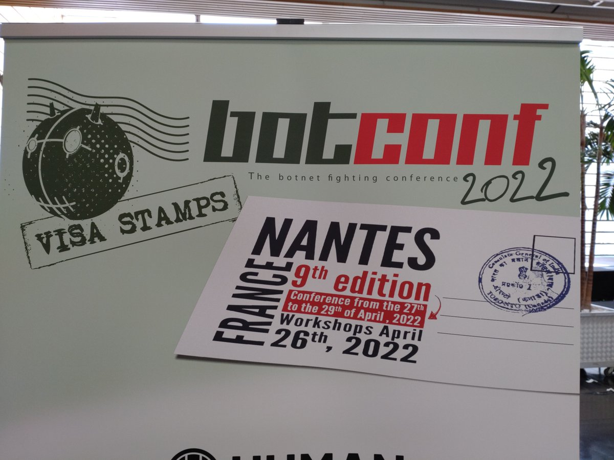 secureclick_irl's tweet photo. Where else can you learn about Flowing Frogs, Quasar RATS, Gambling Puppets, Spreading Bots and get to see an elephant? Only #Botconf2022 of course! Fascinating insights into the underground world of malware. Well done everyone. https://t.co/otxI0n1zKe