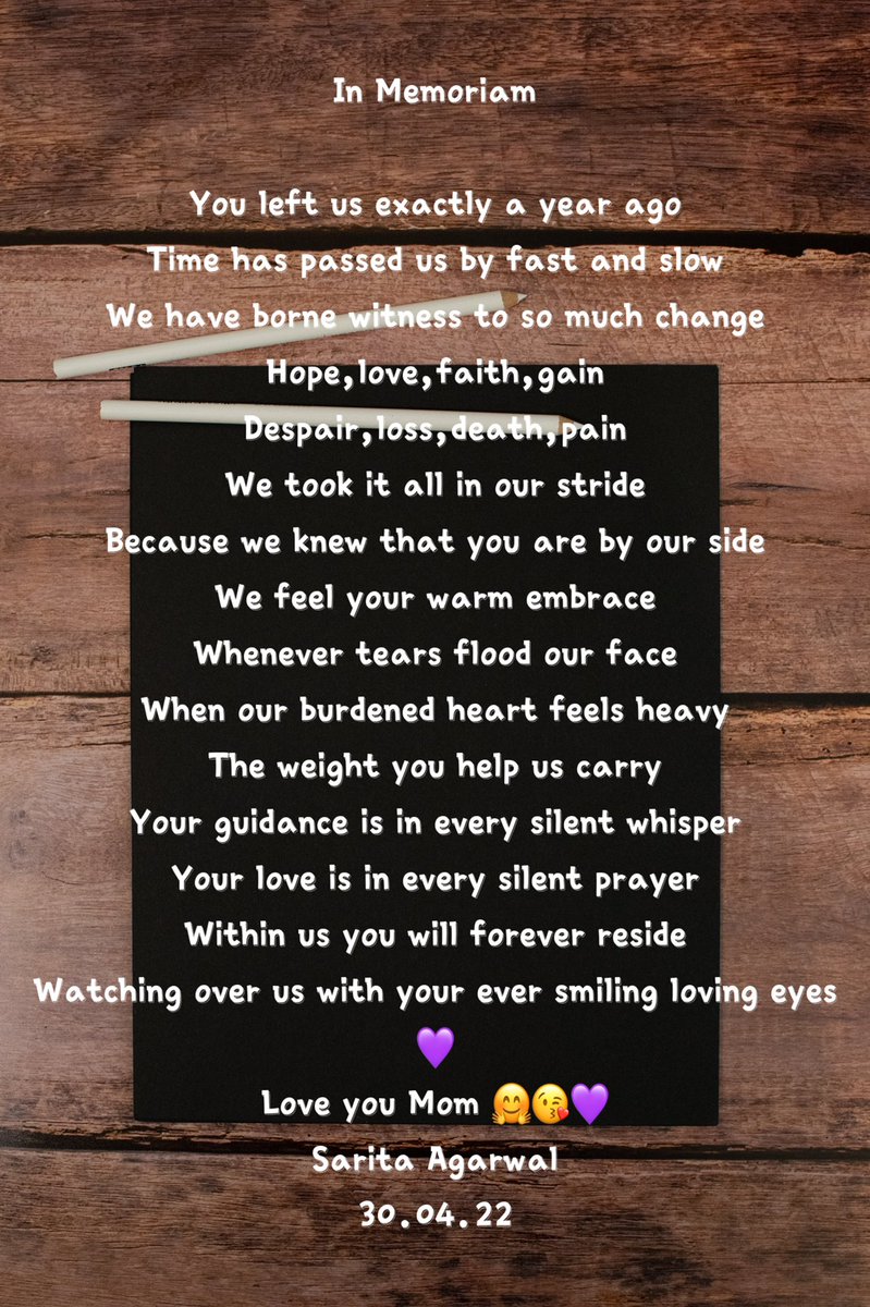 arksangel's tweet photo. “In memoriam, for you mom🤗” #inmemoryof #inmemoriam #words #reflections #poem #poetry #poetrycommunity #amwriting #WritingCommunity #wordart #barsi #oneyear #oneyearago #passingoftime #love #faith #blessings #💜 https://t.co/jpabxWpVLL