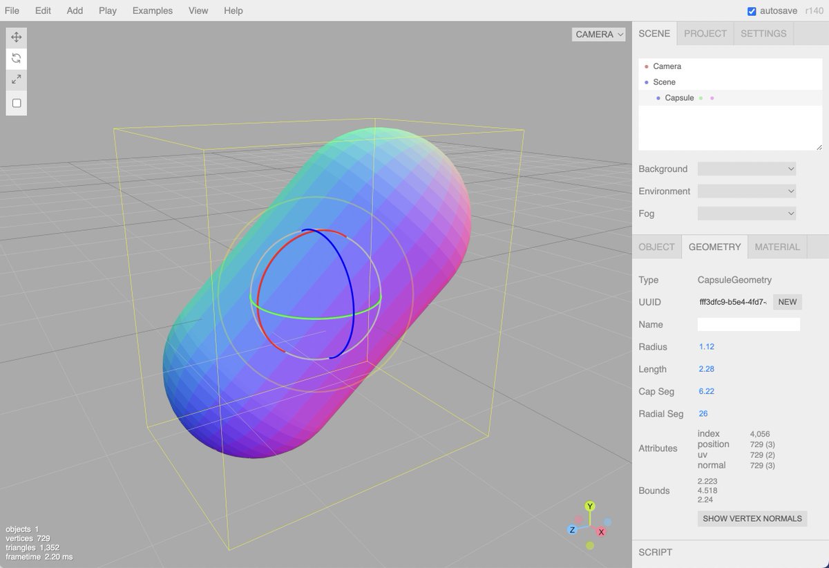 threejs's tweet photo. Three.js r140 released 🍣
https://t.co/uK1oHvoZCz
https://t.co/LXfliK4b6Z
https://t.co/ydP5MA1GVS
https://t.co/z2zOIaK6w9 https://t.co/ymCzvKvXCF