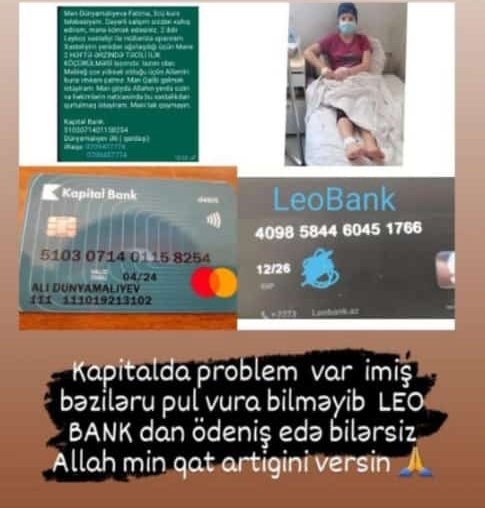 Şəxsən tanıdığım biridir.Zəhmət olmasa rt edərsiz 💙
