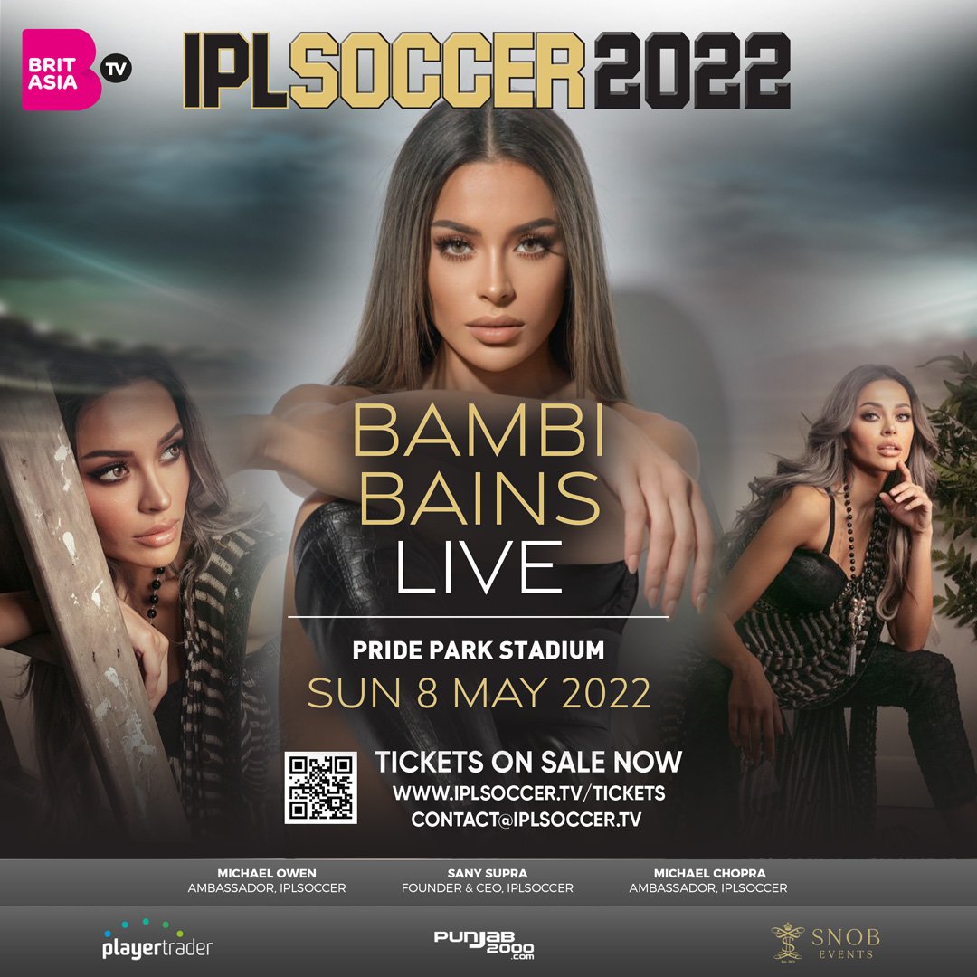 @bambi_bains LIVE GET YOUR TICKETS NOW - tickets.dcfc.co.uk/en-GB/events/i… #IPLSOCCER @BritAsiaTV @SnobEvents @PlayerTraderUK @Punjab2000music @SachKukadia @SanySupra